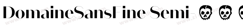 DomaineSansFine Semi字体转换 DomaineSansFine Semi字体转换